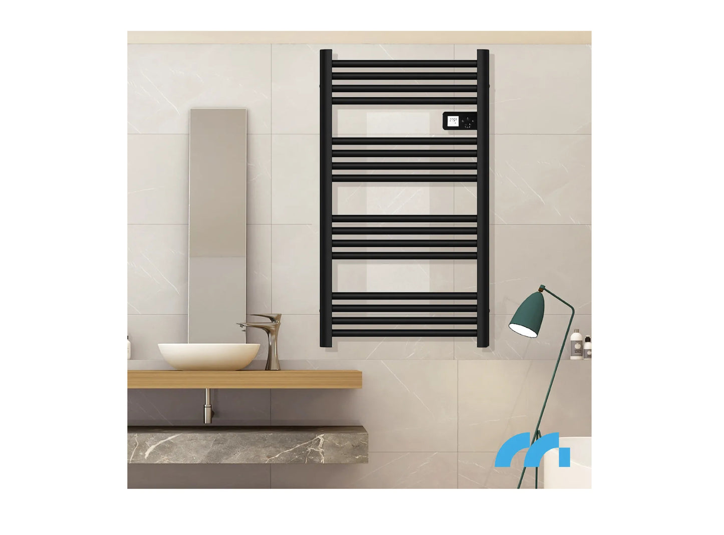 Calorifer electric pentru baie BH500W-BL, 500 W, MalTec 112040