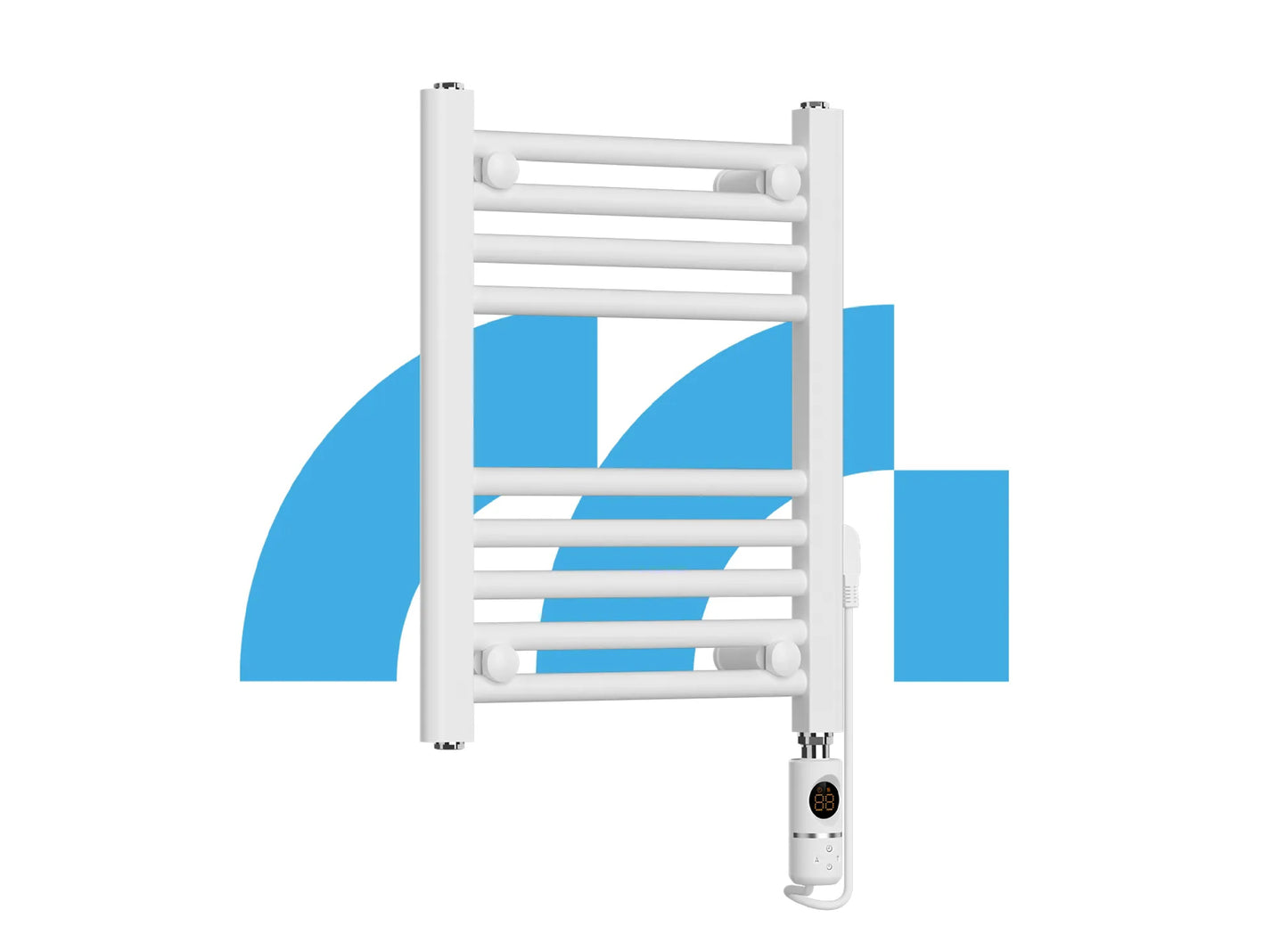 Calorifer electric pentru baie BH300W-WH, 300 W, alb, MalTec 112041