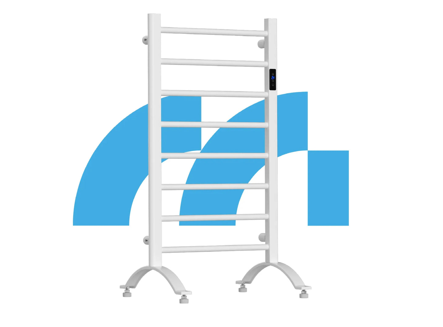 Calorifer electric pentru baie BH200W-WH, 200 W, alb, MalTec 112042