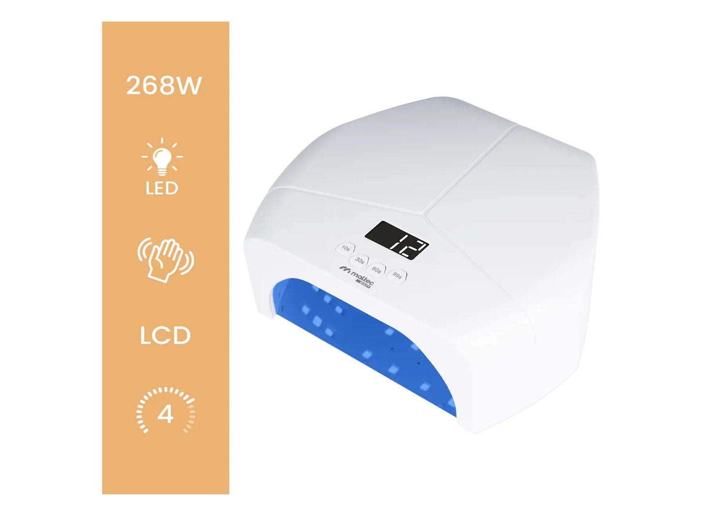 Lampa UV pentru manichiura / pedichiura NL-5 UV/LED, 280 W, MalTec 112101