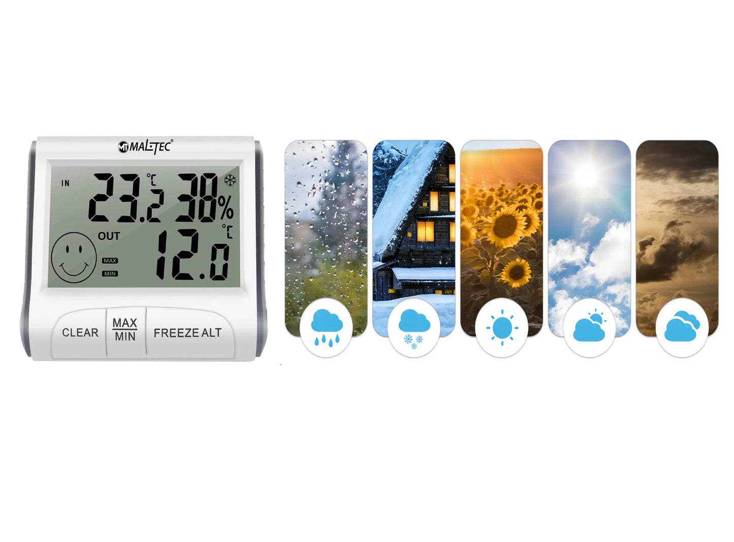 Statie meteo fara fir Daily900M, MalTec 111978