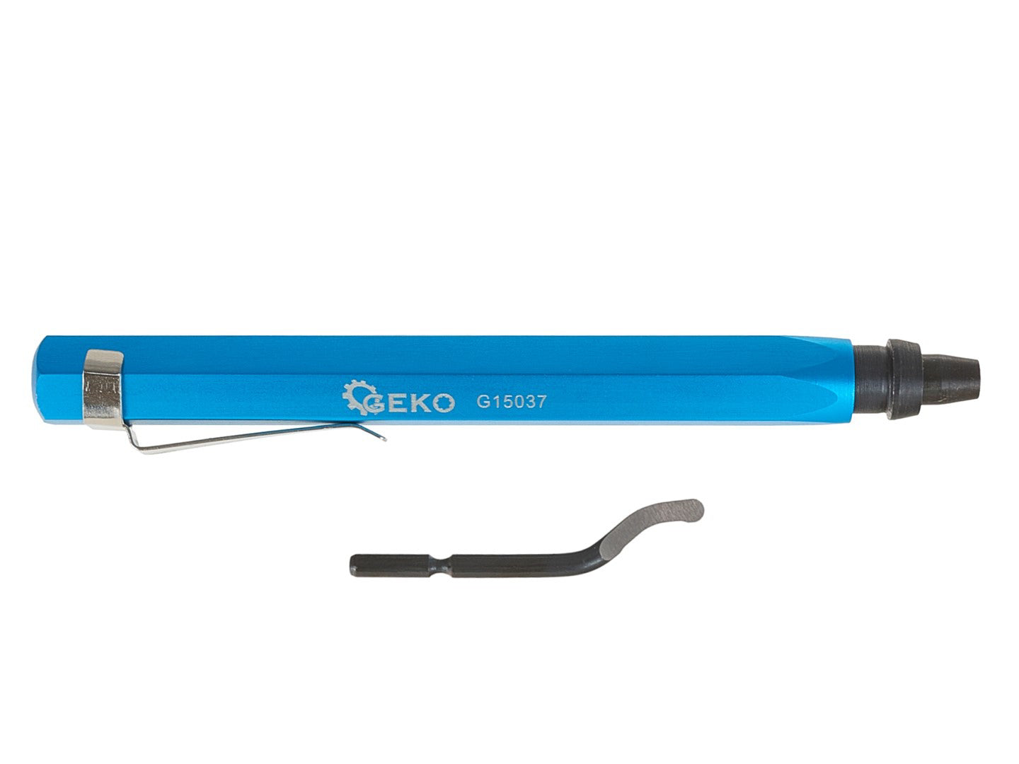 Debavurator HSS M2 din aluminiu cu capat inlocuibil, Geko G15037