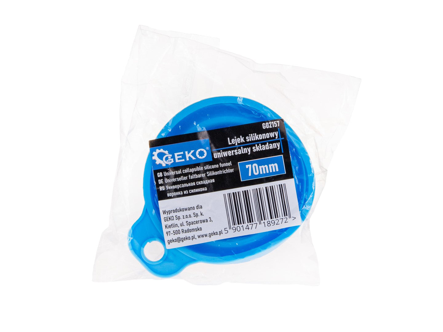 Palnie pliabila universala din silicon, 70 mm, Geko G02157