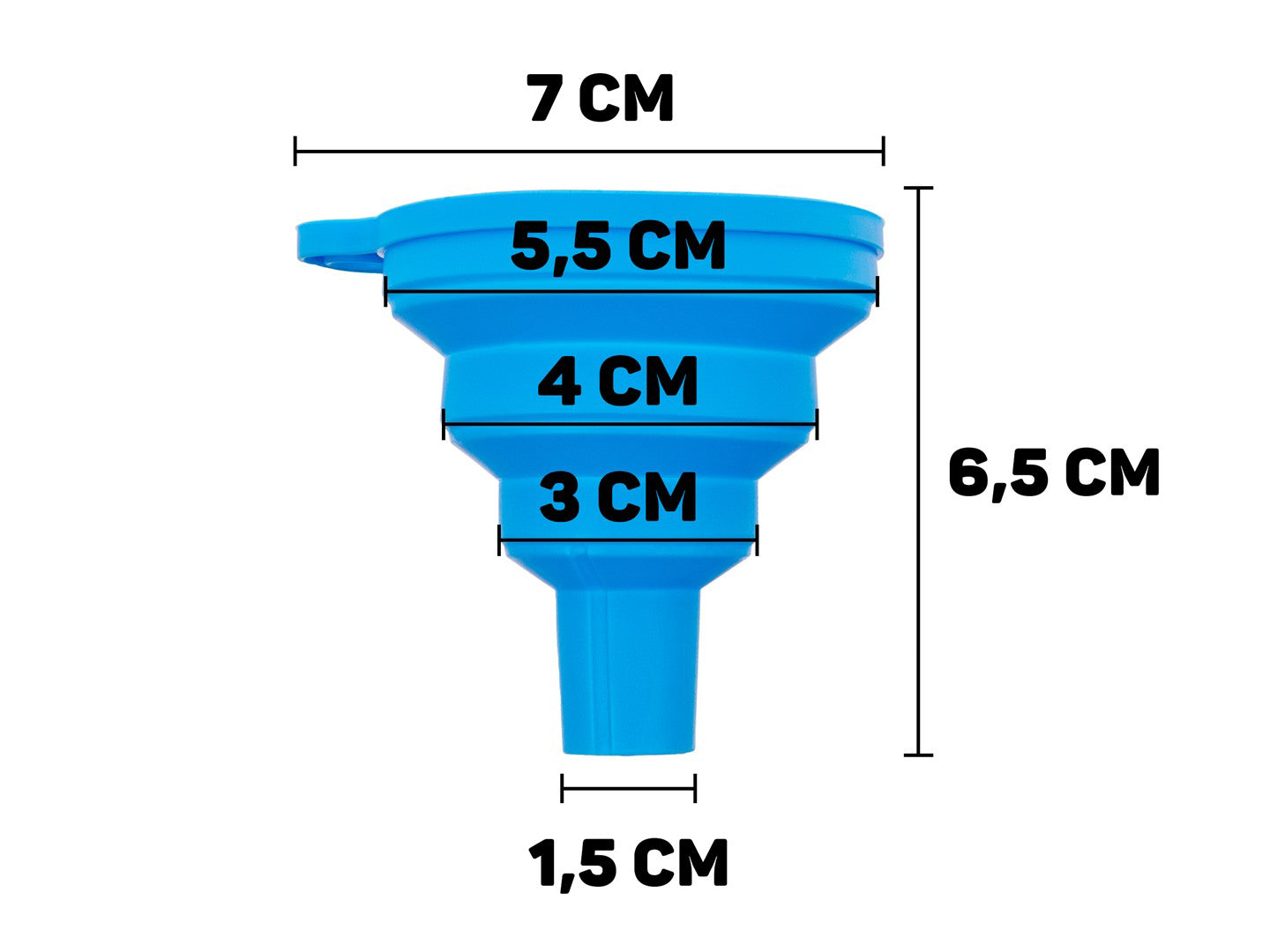 Palnie pliabila universala din silicon, 70 mm, Geko G02157