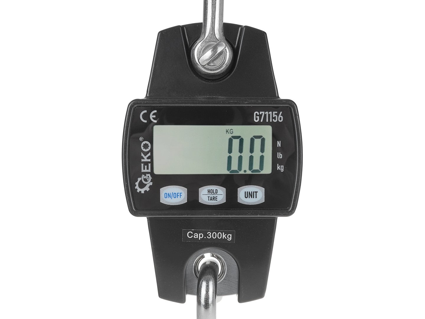 Cantar electronic cu carlig, capacitate maxima 300 kg, Geko G71156