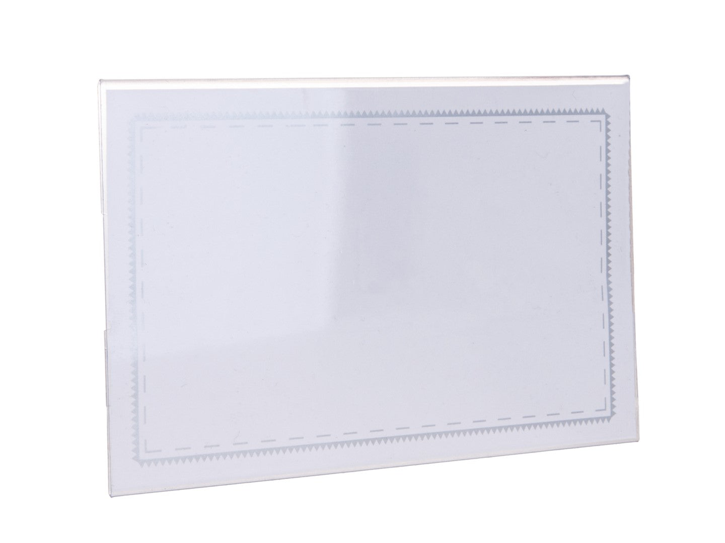 Ecuson de prezentare cu ac de siguranta, 90 x 56 mm, Geko G79971