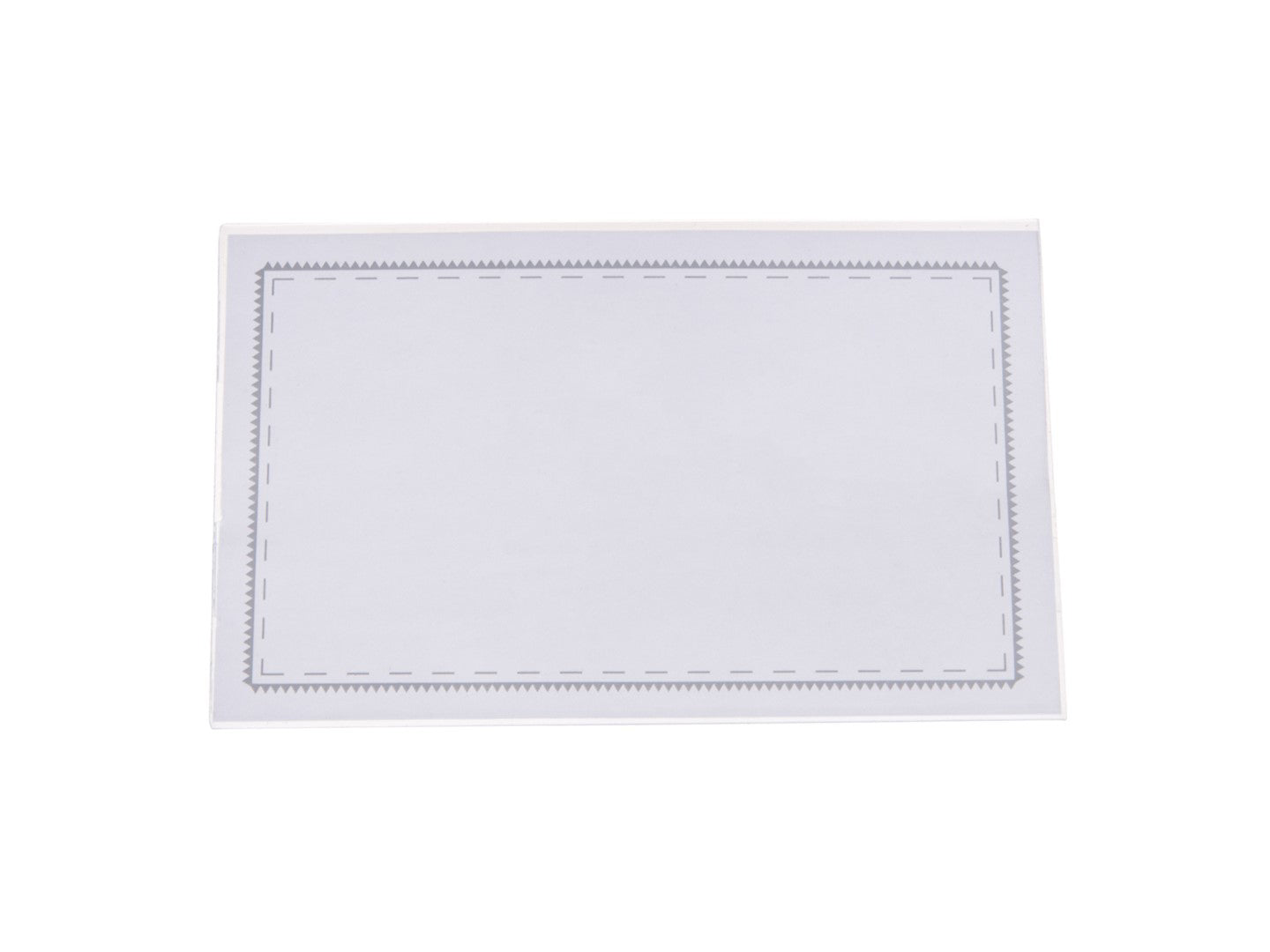 Ecuson de prezentare cu ac de siguranta, 90 x 56 mm, Geko G79971