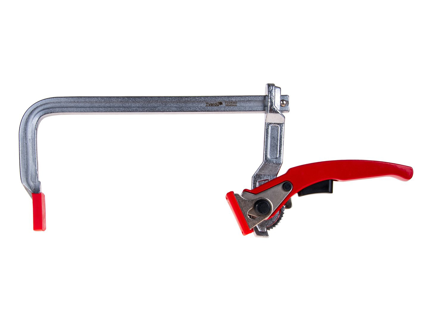 Clema de tamplarie tip F cu clichet, 160 x 80 mm, Tvardy T00580