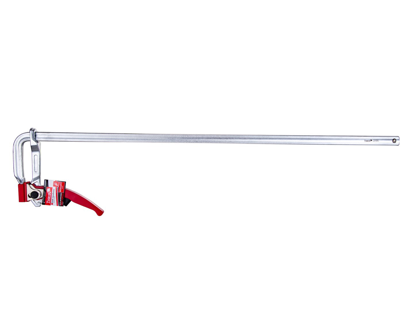Clema de tamplarie tip F cu clichet, 800 x 120 mm, Tvardy T00591