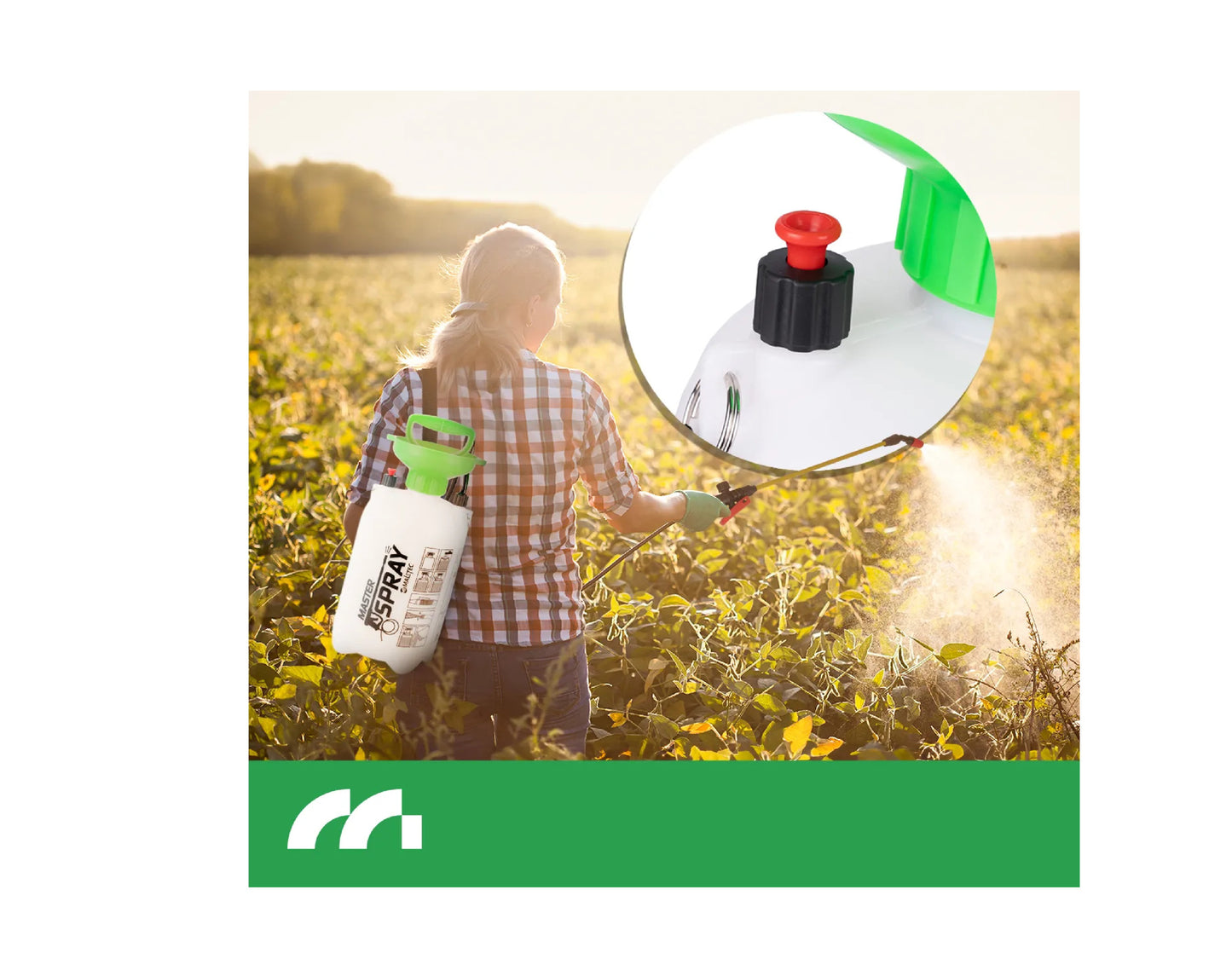 Pulverizator manual de gradina MasterSpray5L cu lance, capacitate 5 l, MalTec 111437