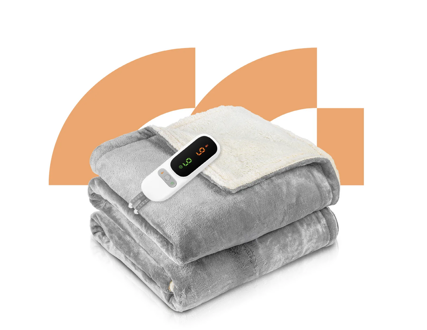 Patura electrica cu temporizator si telecomanda, 180 x 160 cm, MalTec 112007