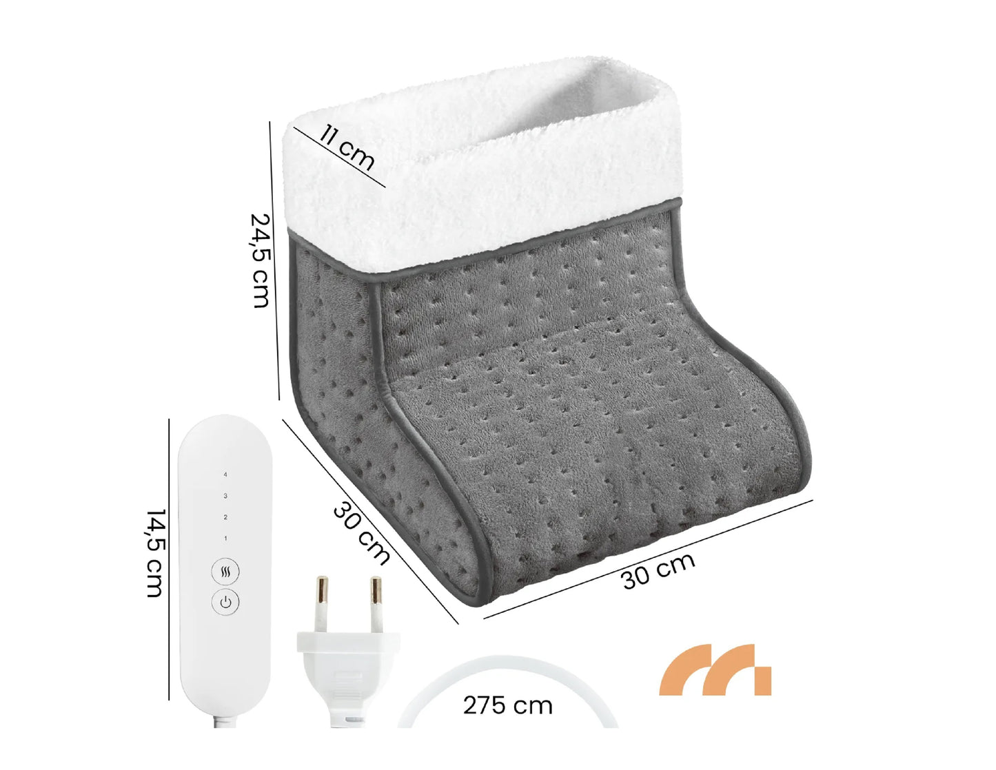 Incalzitor electric pentru picioare CozyHeat, 110 W, MalTec 112240