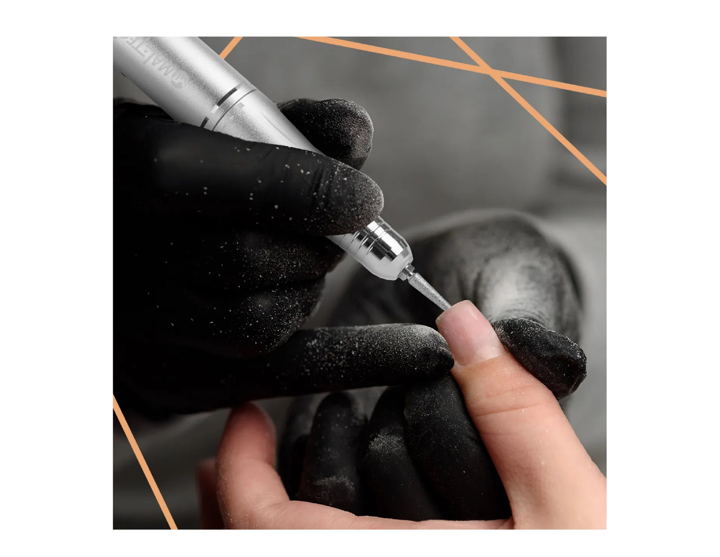 Set freza profesionala pentru unghii cu accesorii, MalTec 111450