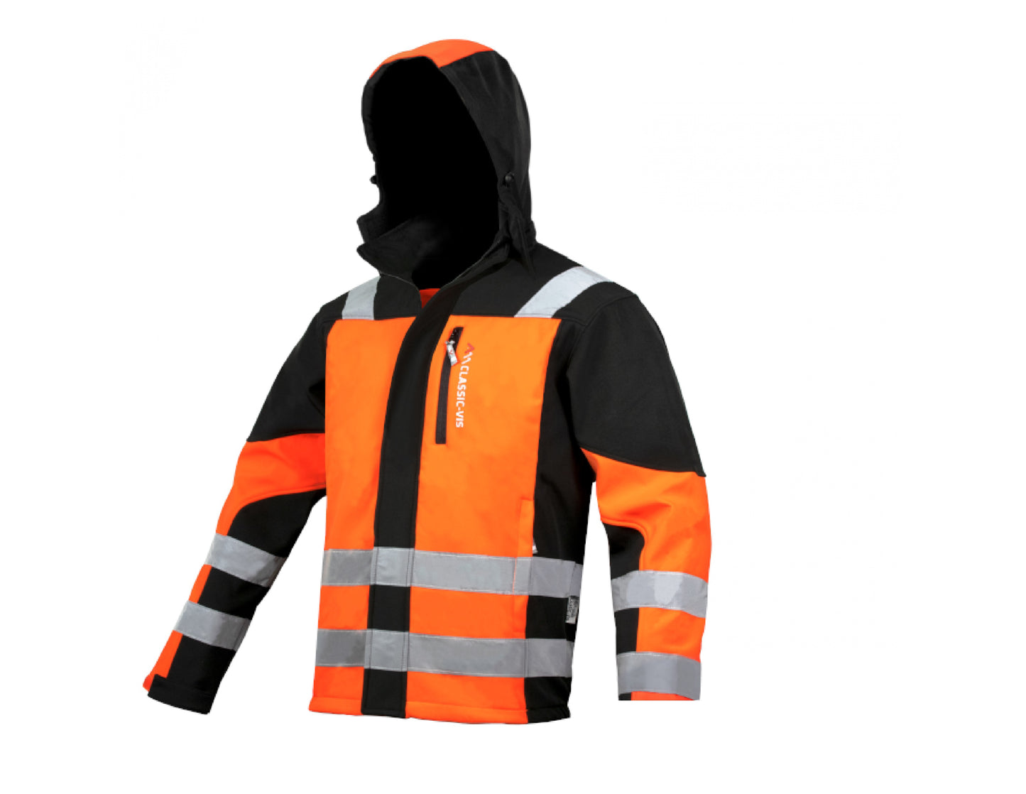 Jacheta Softshell Orange Classic-Vis, marimea XXL, Artmas ART701046