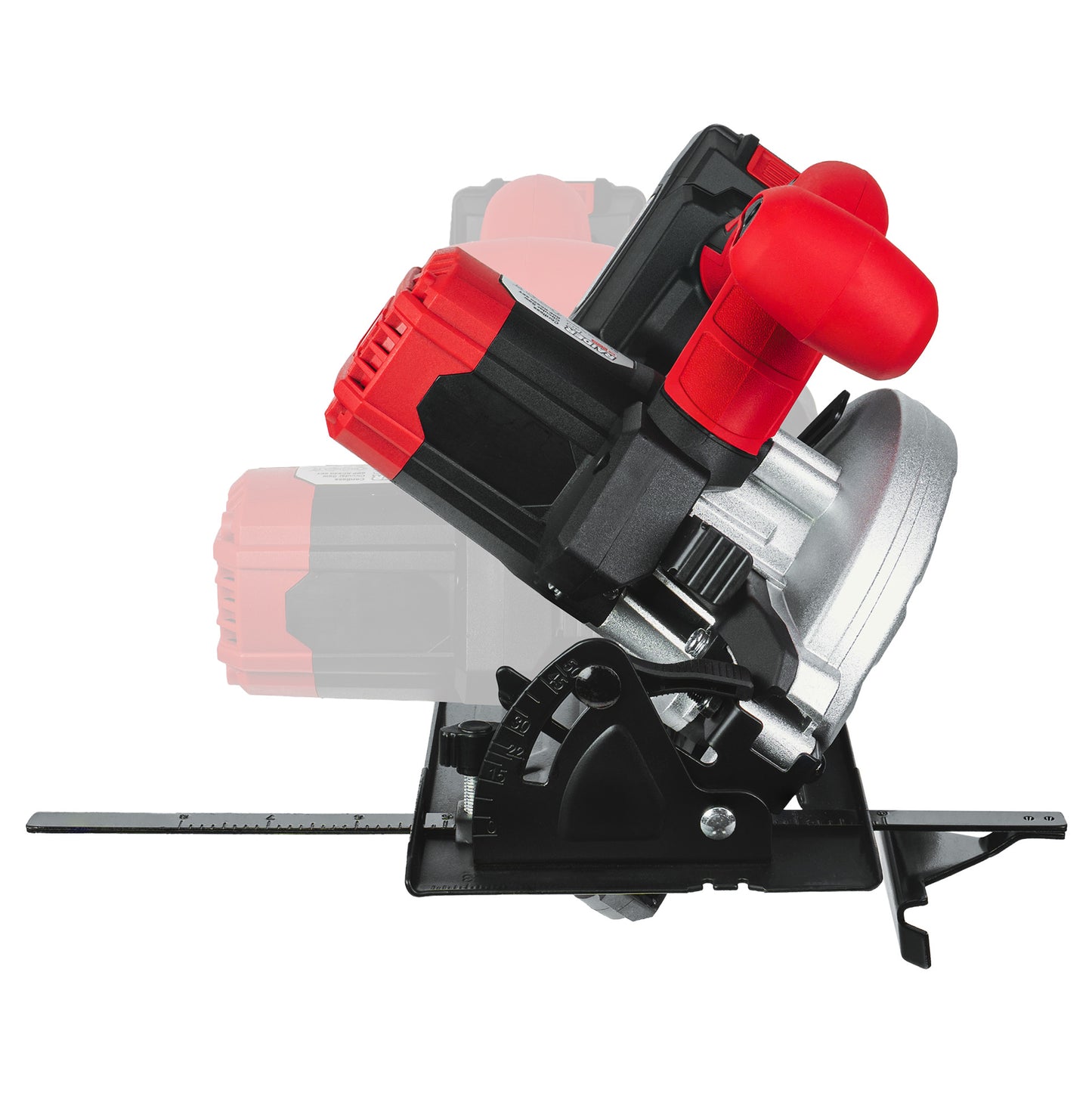 Fierastrau circular cu acumulator RDP-KCS20, 165 x 20 mm, LED, 2 Ah, Raider 030179