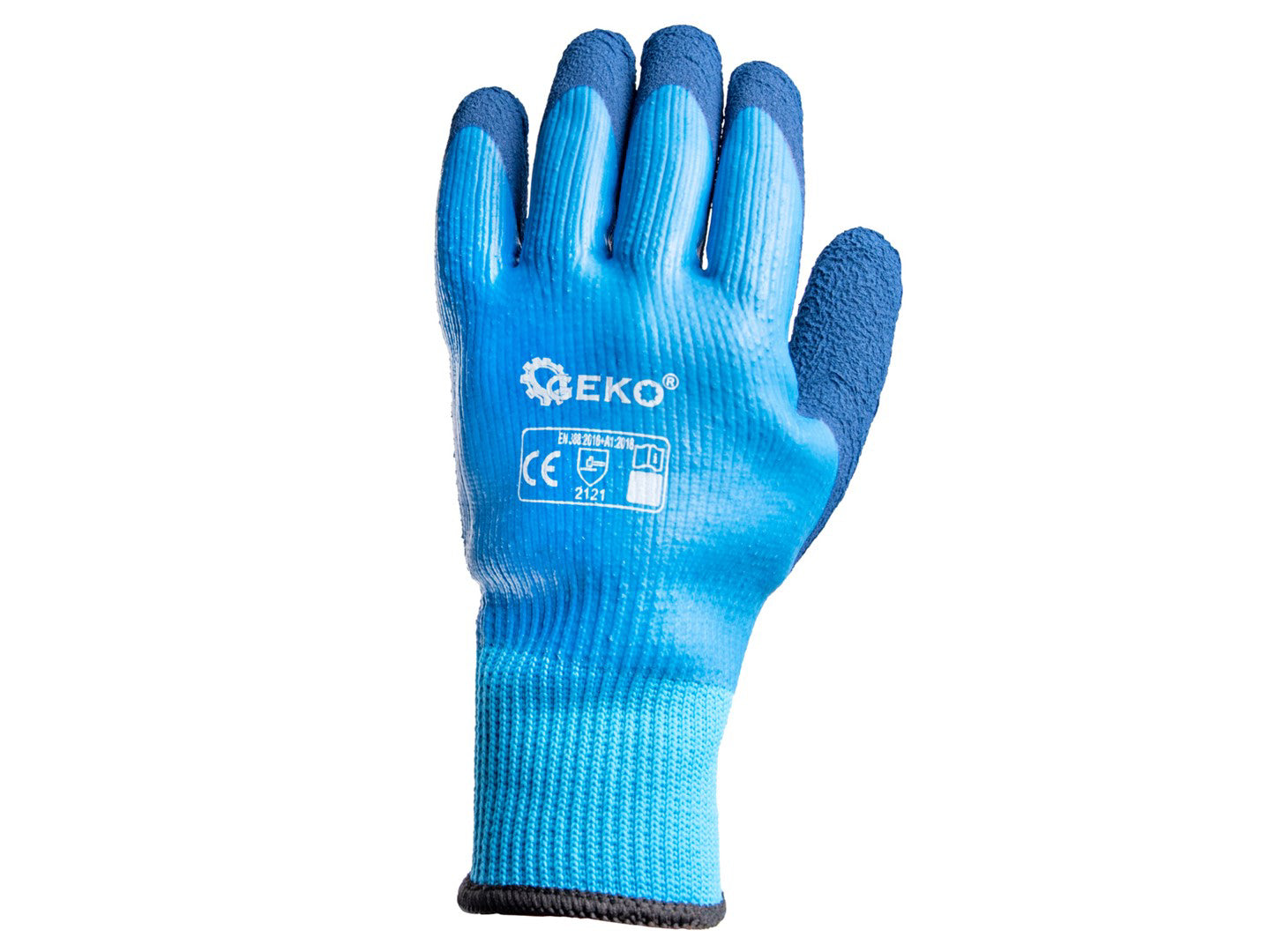 Manusi de lucru impermeabile izolate, tricotate, marimea 8, Geko G75035