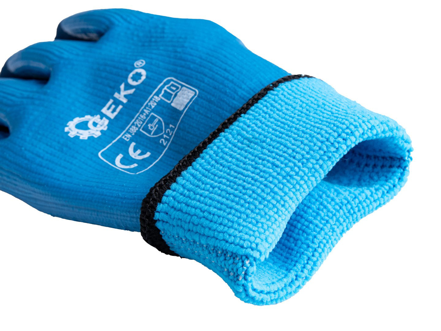 Manusi de lucru impermeabile izolate, tricotate, marimea 9, Geko G75036