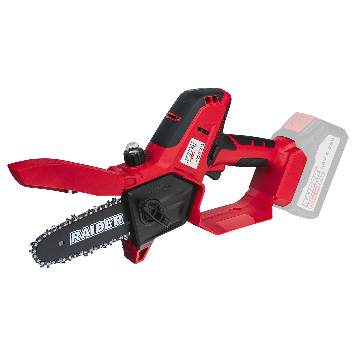 Mini fierastrau cu lant Solo (fara acumulator si incarcator) RDP-KCCS20, 150 mm, SDS, 1 / 4", 1.1 mm, Raider 075748