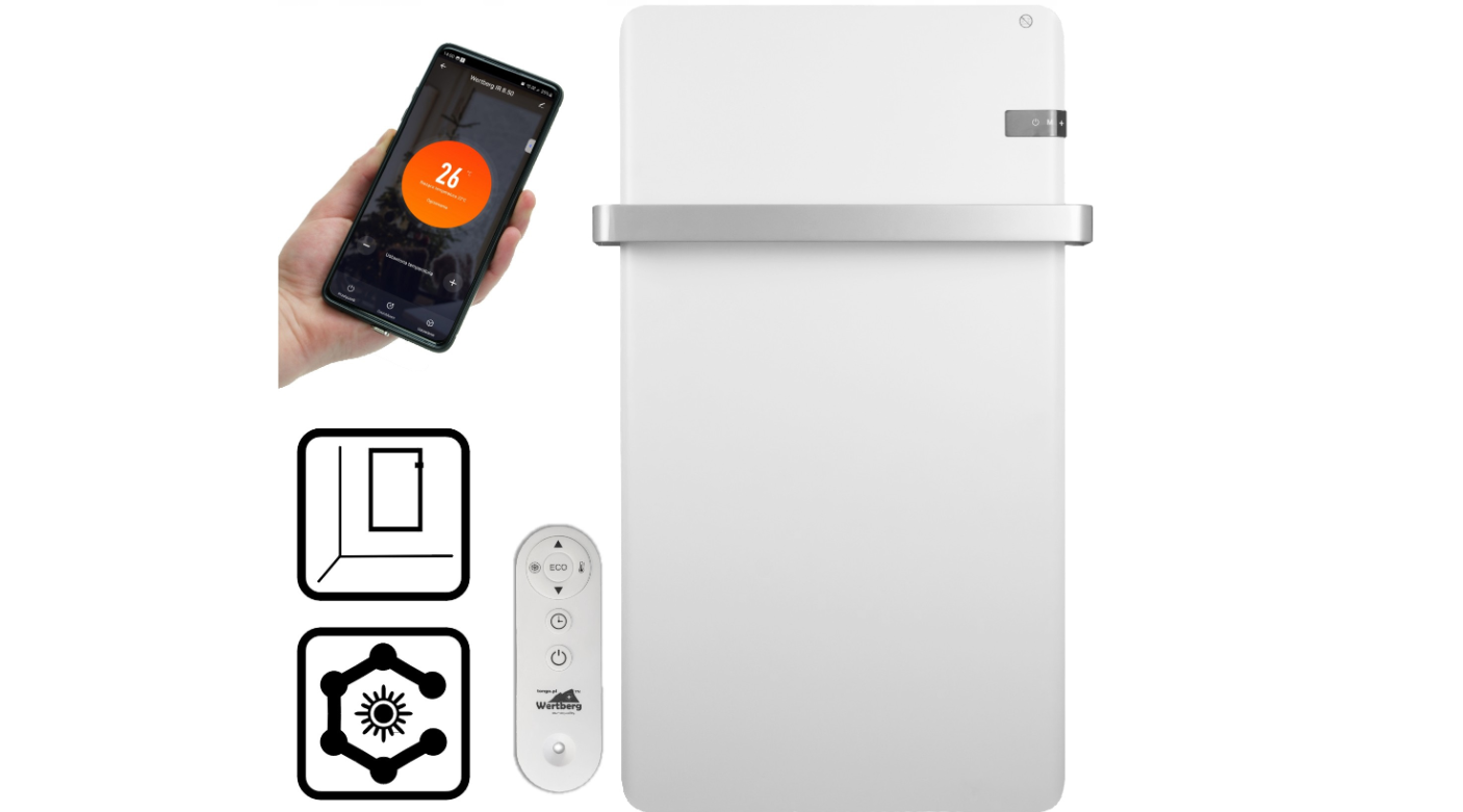 Panou de incalzire cu infrarosu Wertberg IR 8.50, 500 W, Harder HD0131