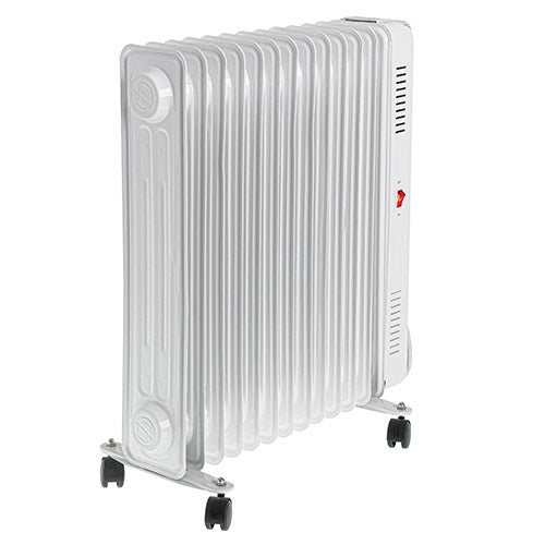Radiator ulei cu telecomanda, 13 elementi, 2500 W, Adler AD7826