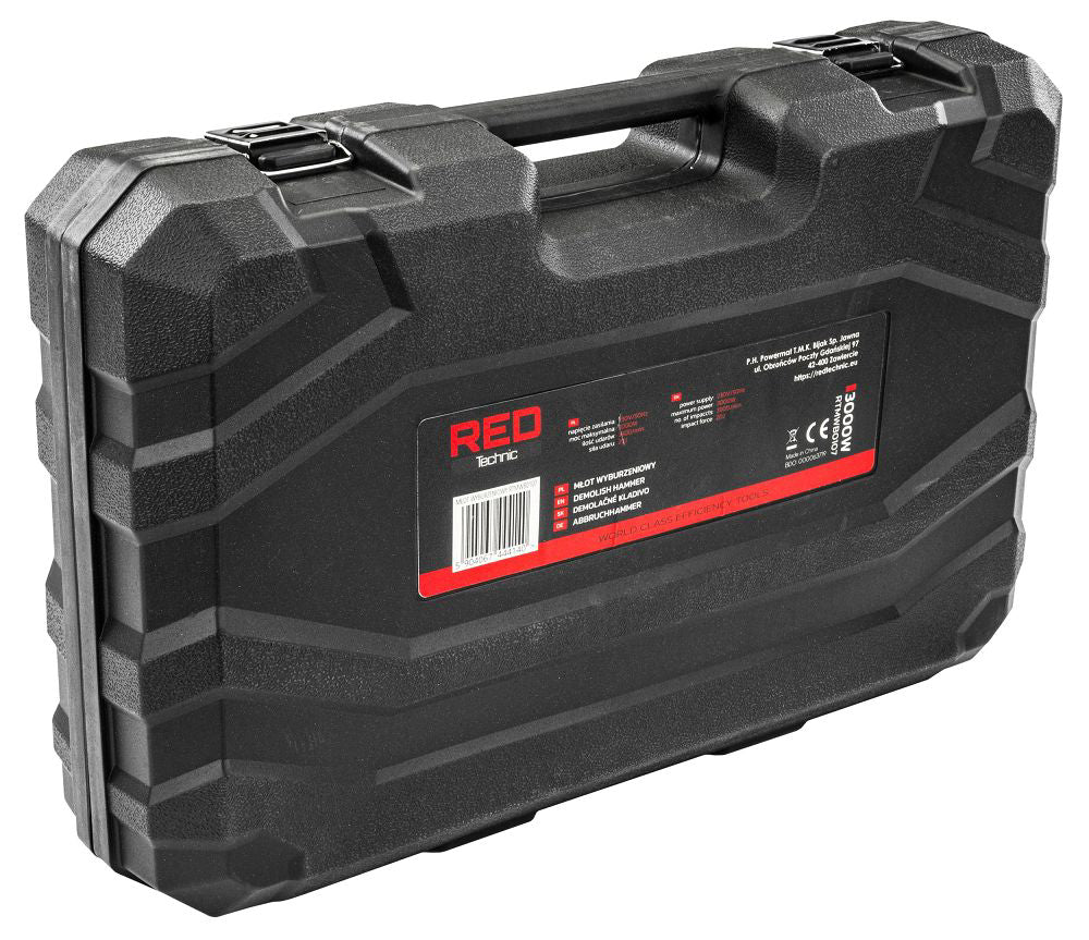 Ciocan demolator, 3000 W, Red Technic RTMWB0107