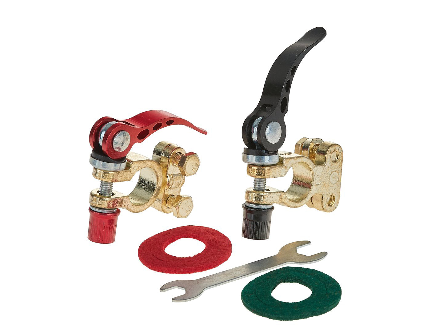 Set cleme pentru baterie, 6 / 12 V, 2 elemente, Geko G02404