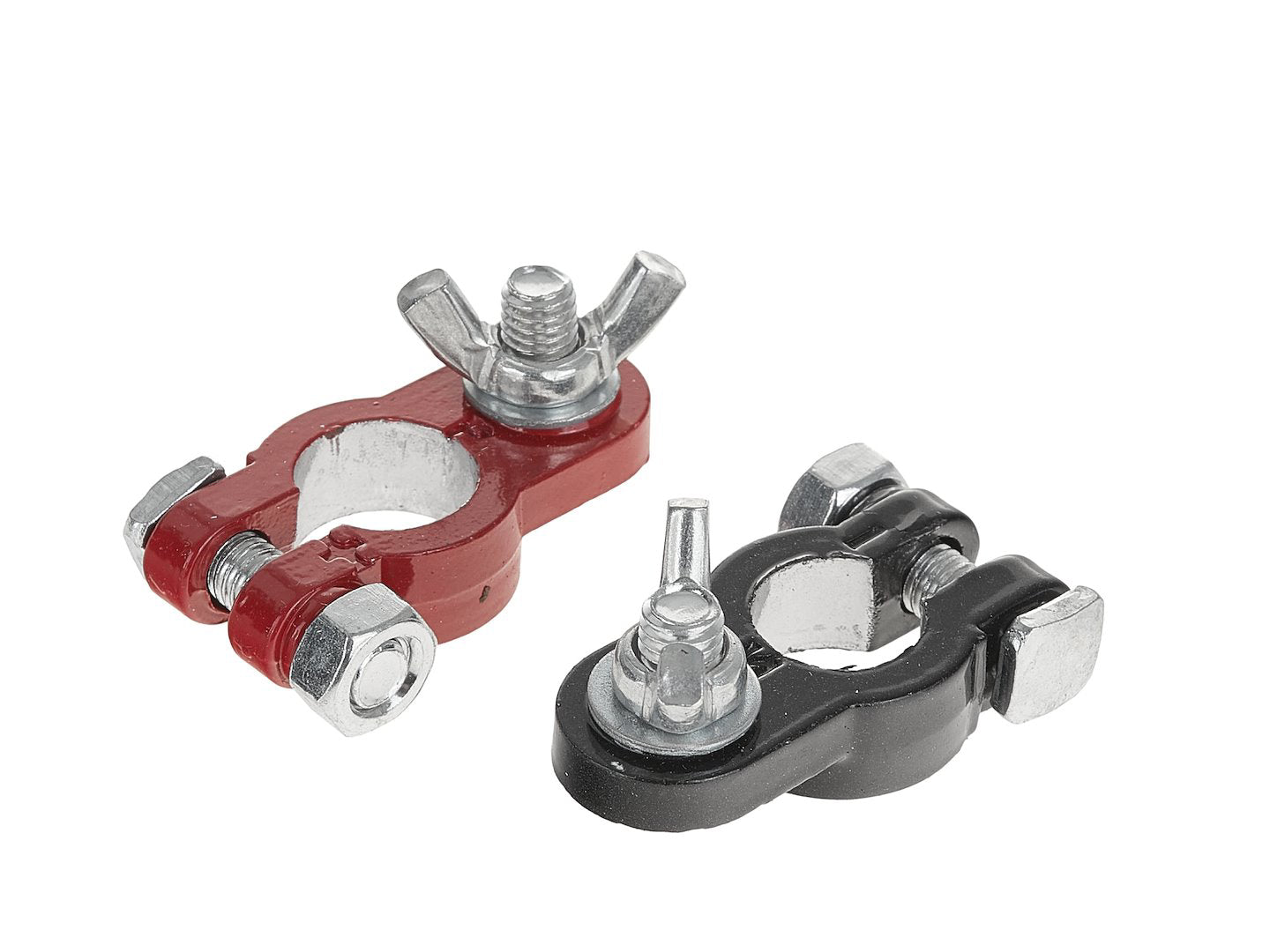 Borne baterie din aluminiu, 2 elemente, Geko G02406