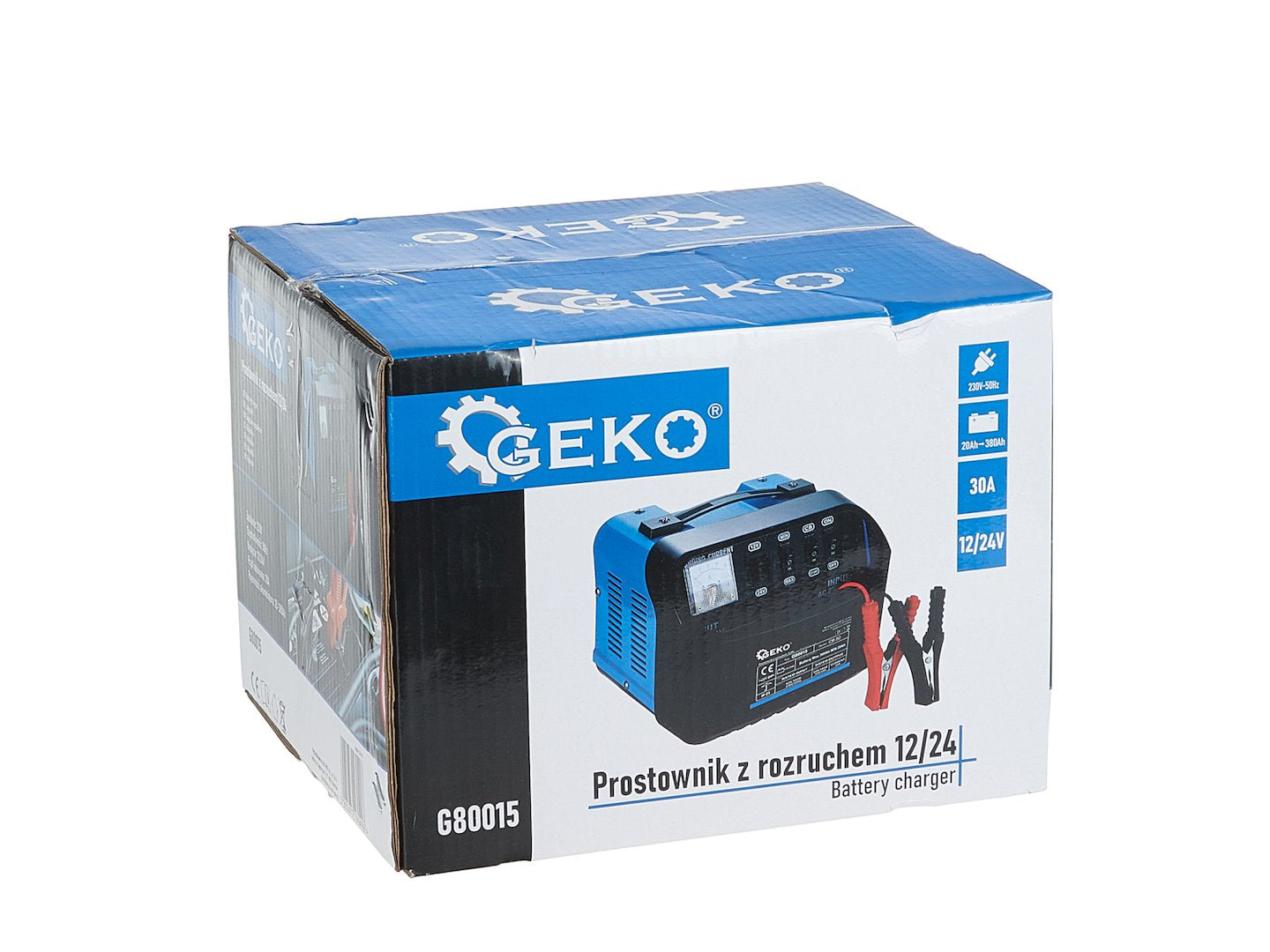 Redresor cu pornire 12/24 CB-50 20-380Ah, Geko G80015