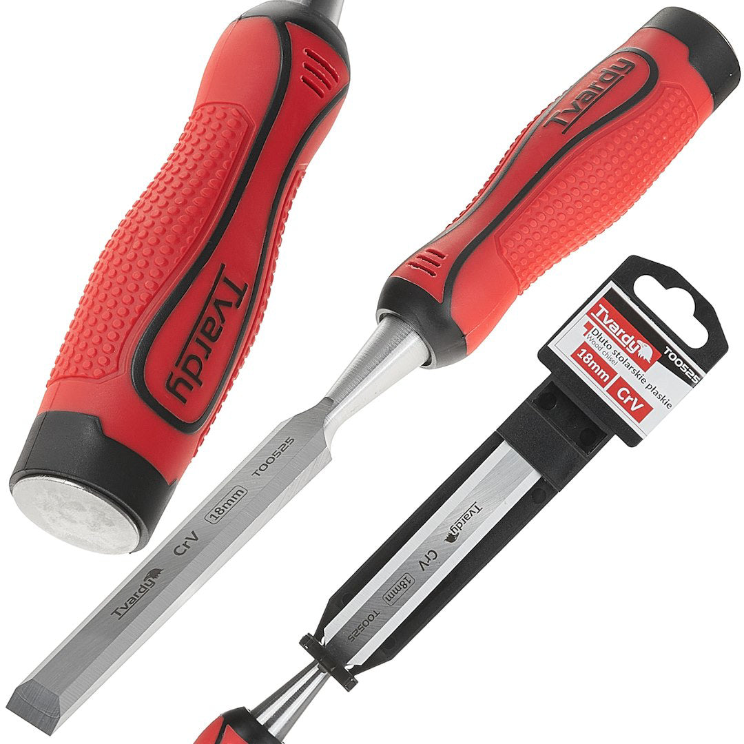 Dalta plata Cr-V pentru lemn, 18 mm, Tvardy T00525