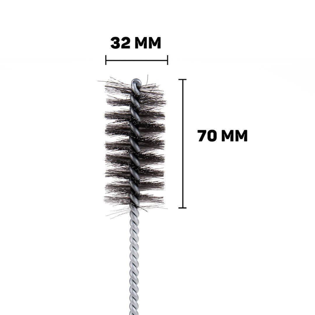 Perie cilindrica de sarma pentru bormasina, 32 mm, Geko G00728