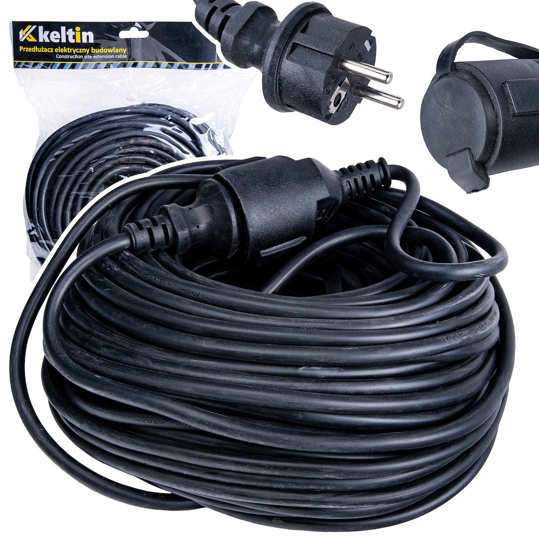 Prelungitor electric pentru constructii, 30 m, IP44, Keltin K00222