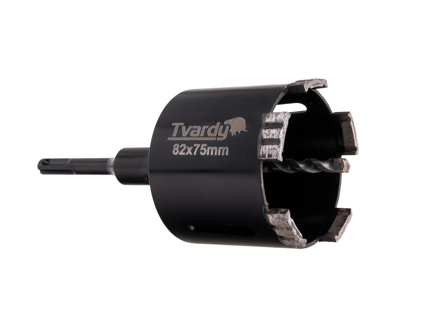 Carota diamantata turbo, 82 mm, prindere, SDS plus, Tvardy T00799