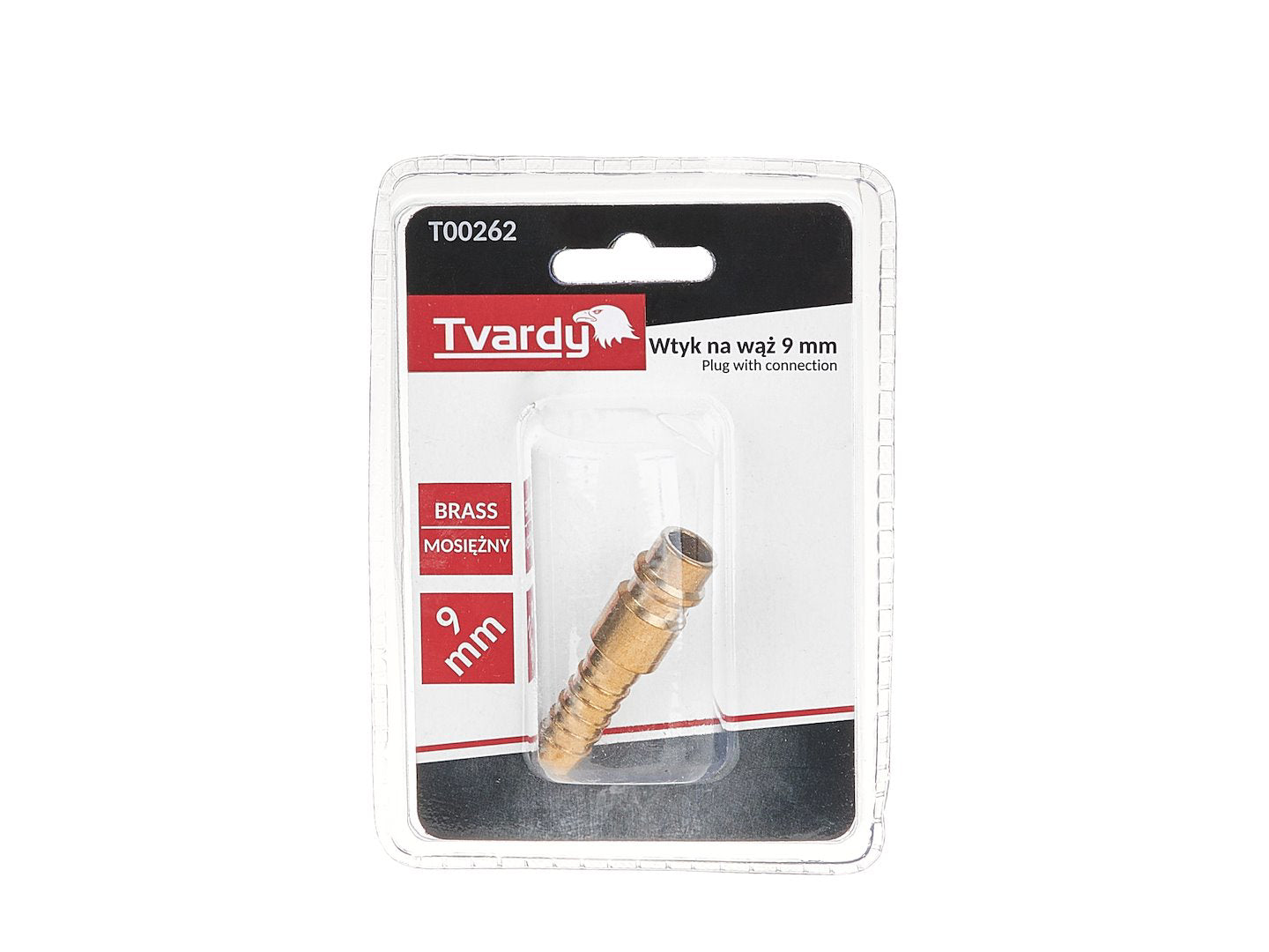 Adaptor alama pentru furtun pneumatic tip tata, 9 mm, Tvardy T00262