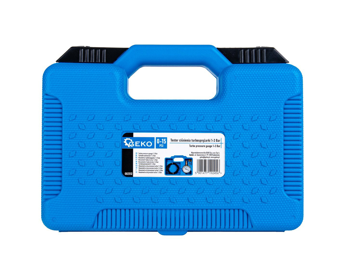 Tester presiune turbocompresor, 1-3 bar, Geko G02512