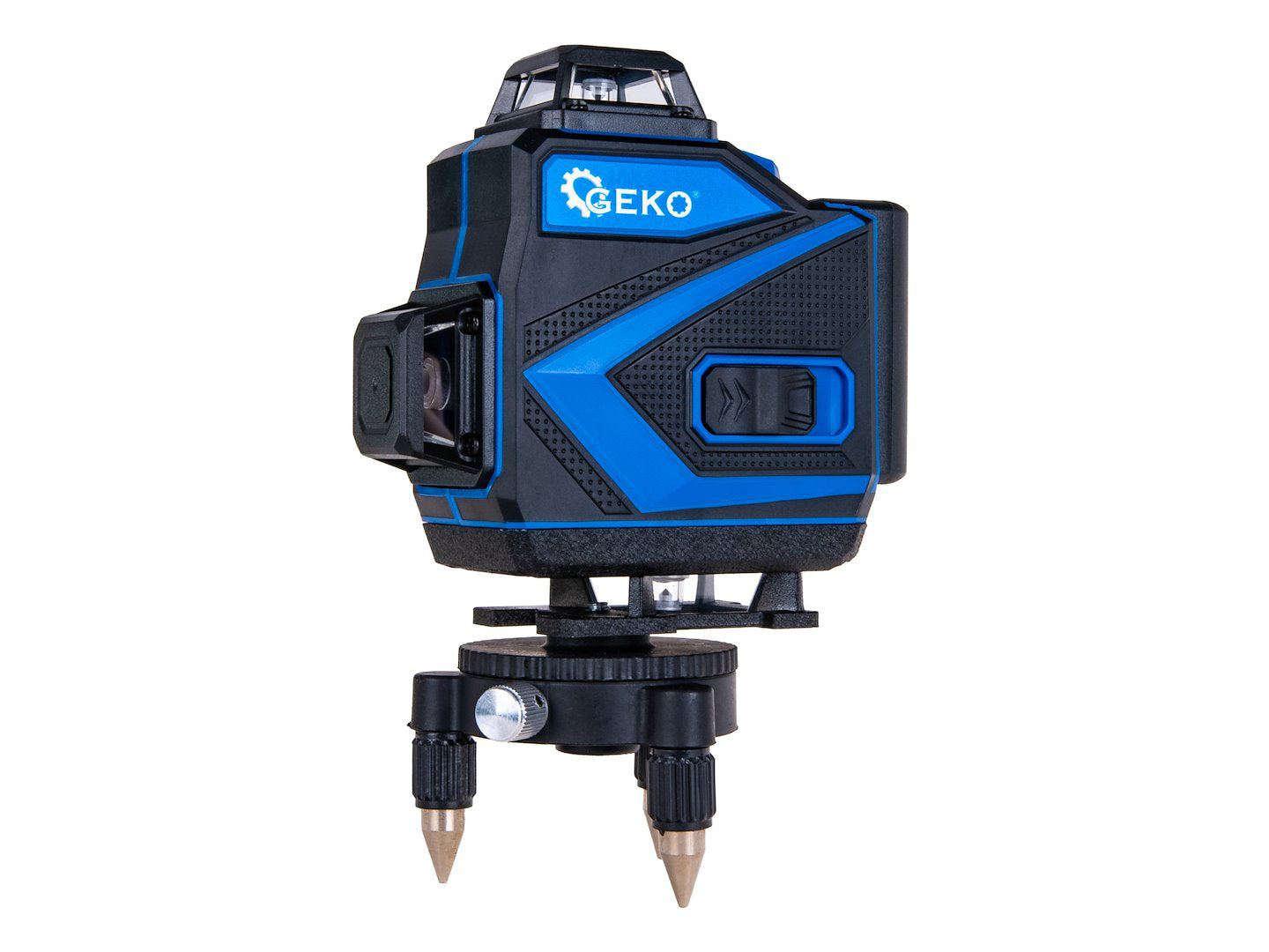 Nivela laser cu acumulator, 360 grade, 4D, 2 acumulatori, Geko G03307