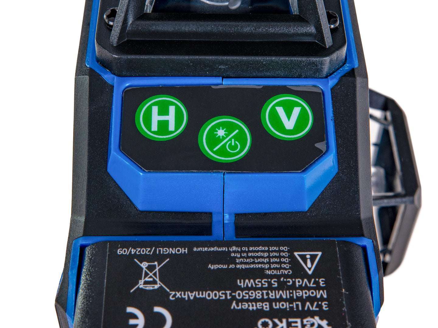 Nivela laser cu acumulator, 360 grade, 4D, 2 acumulatori, Geko G03307