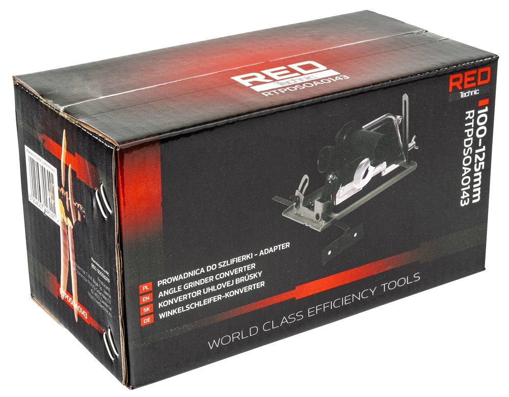 Adaptor cu extractor de praf pentru polizor unghiular, Red Technic RTPDSOA0143