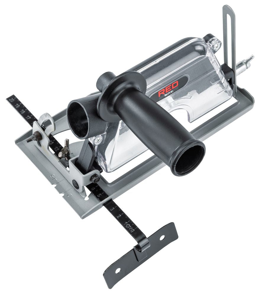 Adaptor cu extractor de praf pentru polizor unghiular, Red Technic RTPDSOA0143