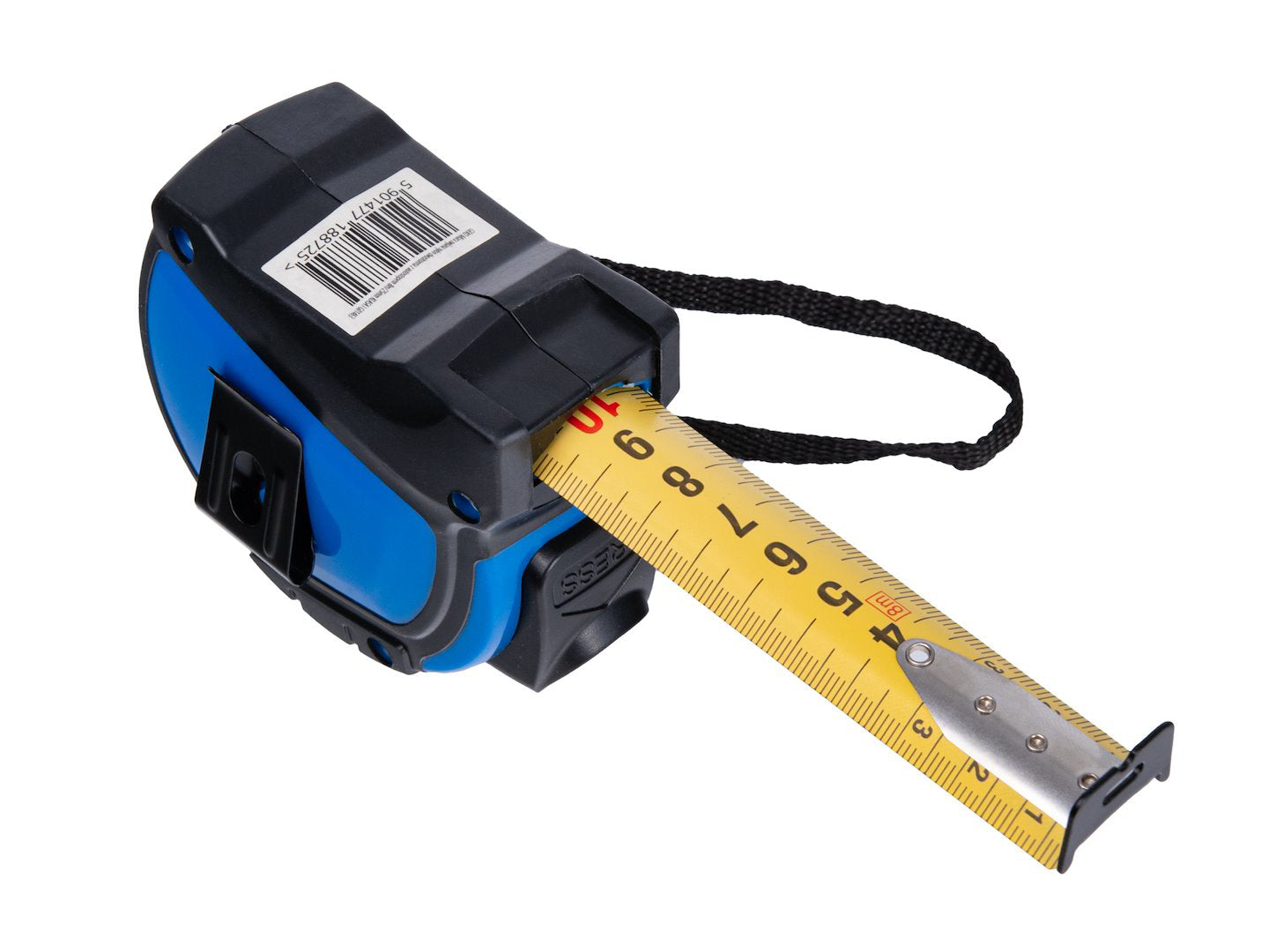 Ruleta cu 2 fete, oprire automata, 8 m x 25 mm, clasa I, Geko G01463