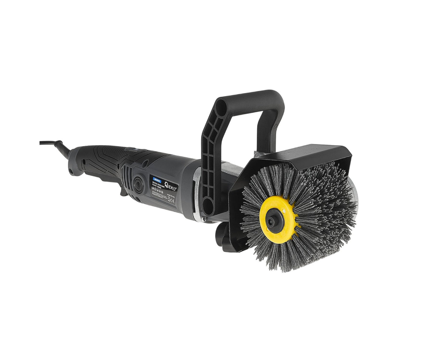 Masina electrica de satinat pentru lemn si metal, reglaj electronic al turatiei, rola 100 x 120 mm, Geko G80806