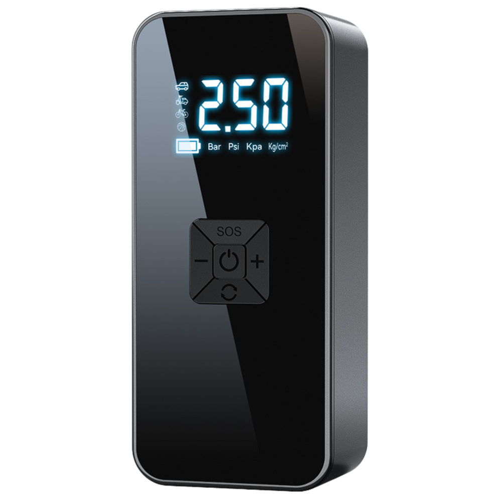 Mini compresor electric LED, 3 duze, Lean 21020