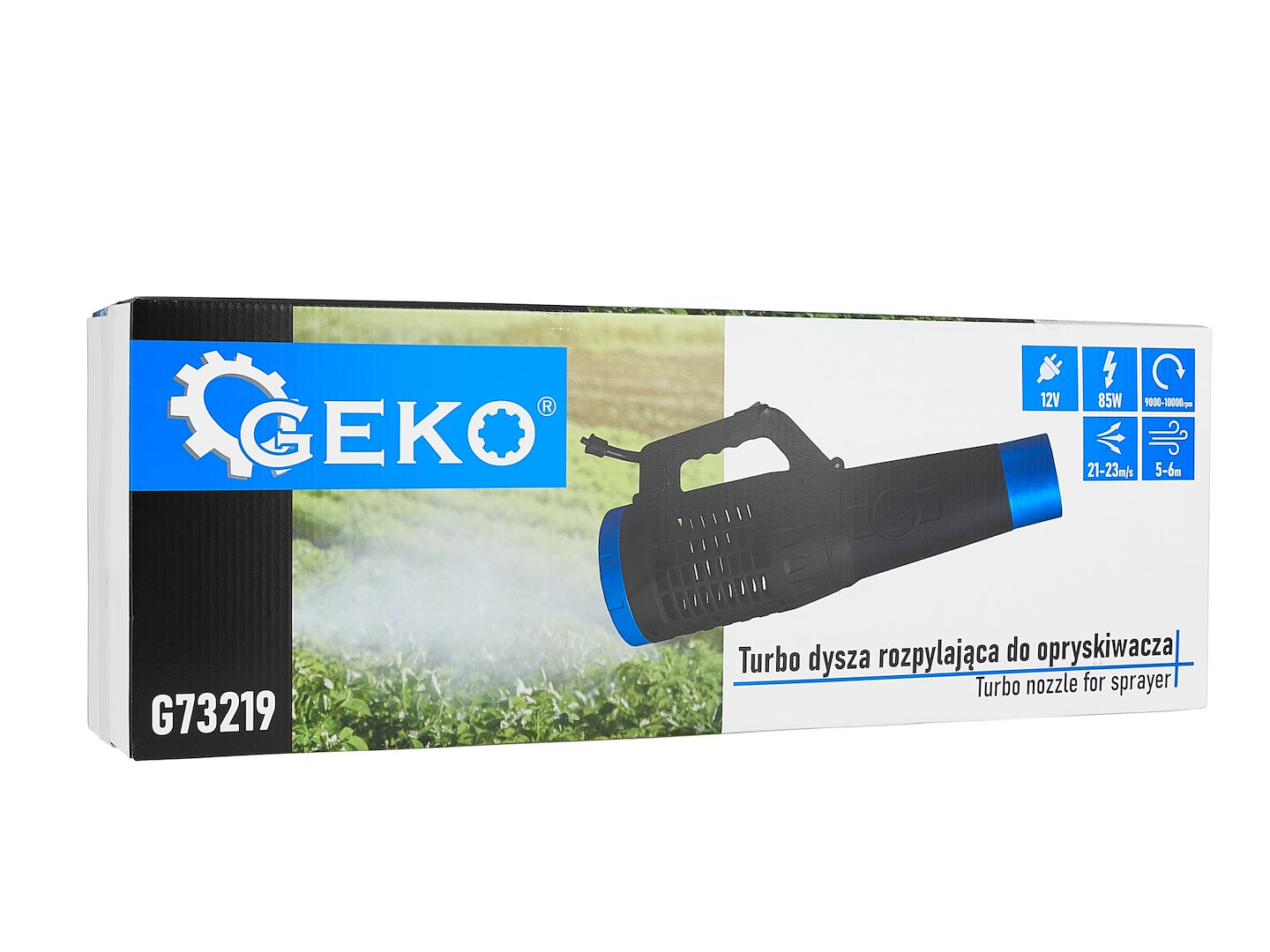 Sistem de pulverizare turbo, 85 W, Geko G73219