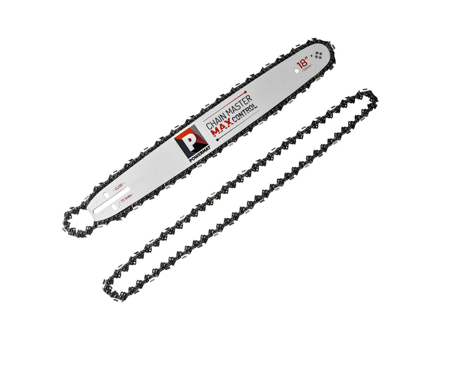 Lama ghidaj fierastrau cu 2 lanturi PM-PR-18.72.2M, Powermat PM1541