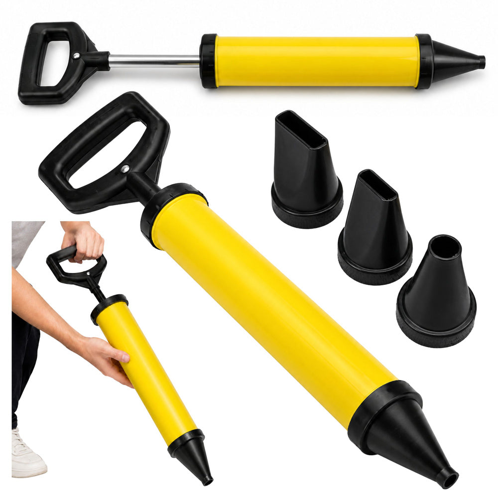 Pistol pentru silicon cu 4 duze interschimbabile, 60 cm, Lean 30860