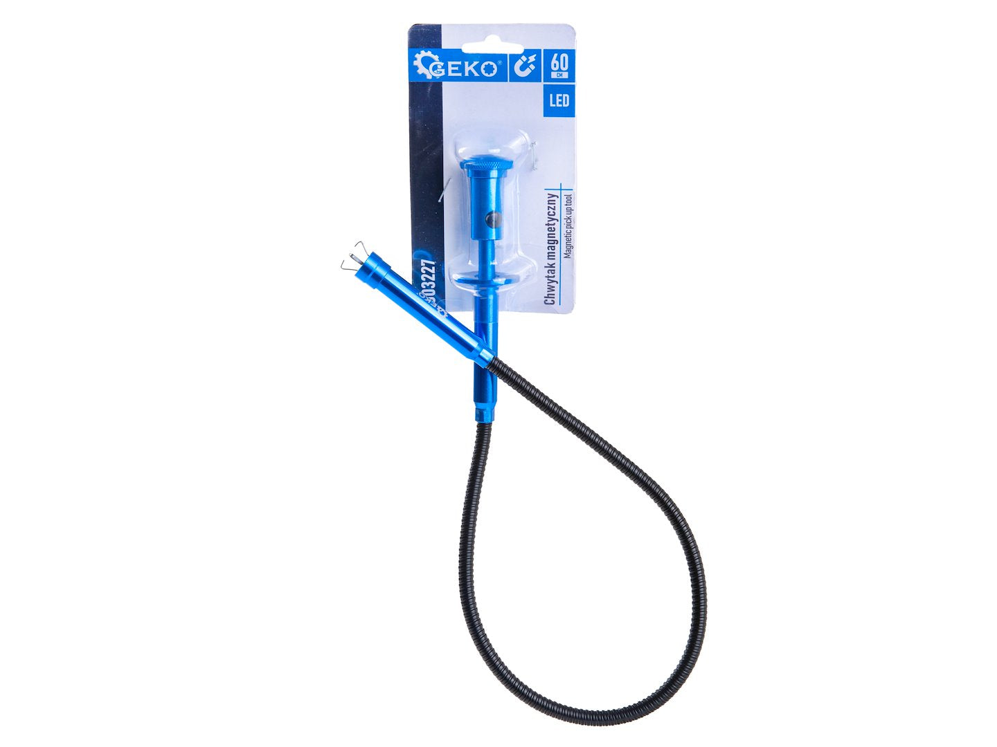 Cleste magnetic flexibil cu LED, 60 cm, Geko G03227