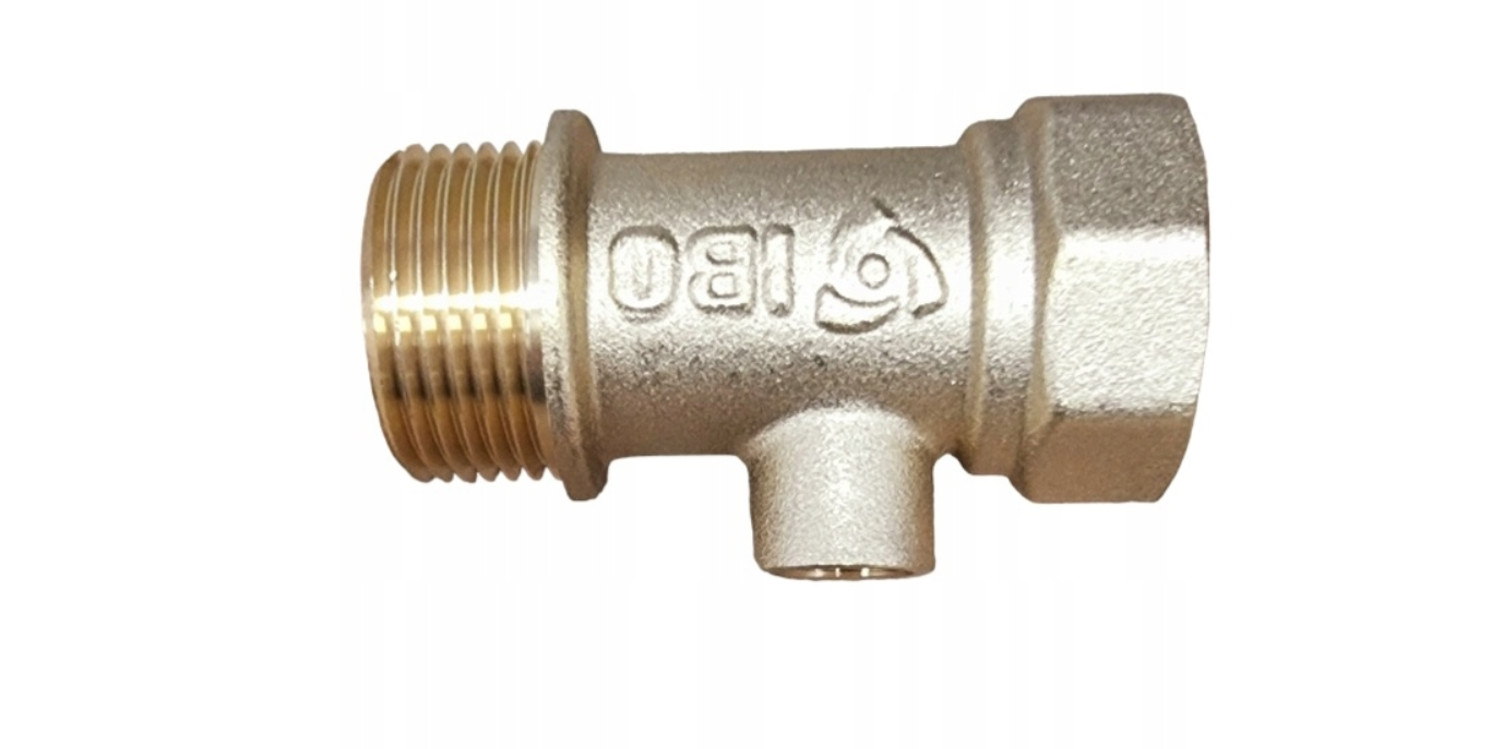 Racord din alama cu 3 cai, TEE 1'' FW x 1/4'' FW x 1'', Ibo Dambat IB003227