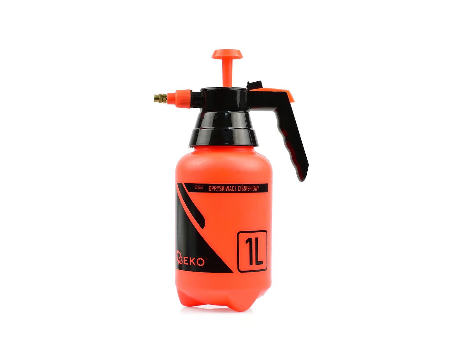 Pulverizator cu presiune, 1 l, portocaliu, Geko G73265