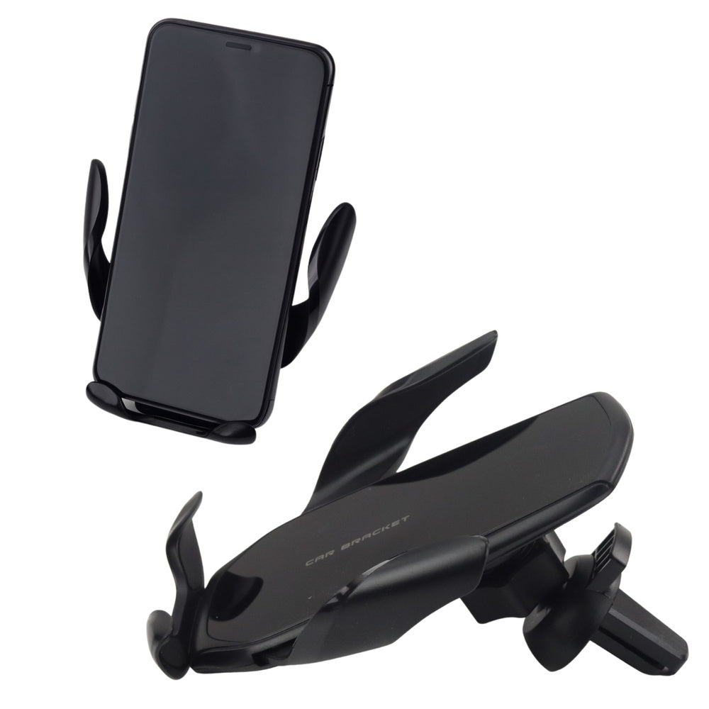 Suport auto pentru telefon Gravity pentru orificiul de ventilatie, 14 × 11,5 × 5 cm, Lean 24867