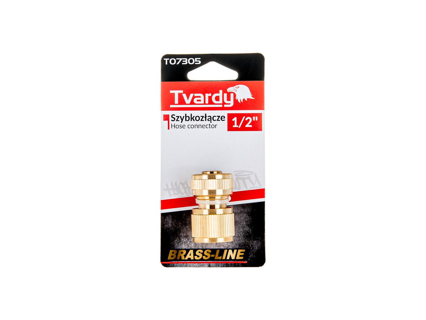 Conector furtun 1 / 2" Brass Line, Tvardy T07305