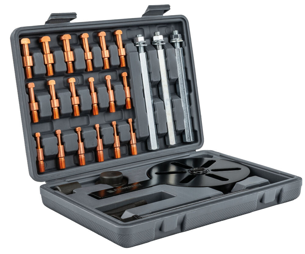 Extractor pentru rulmenti PM-SLWK-32T, 32 piese, Powermat PM1536
